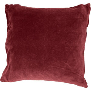 Maroon Cushion Medium Dark Red Felt Cushion Decor Hire