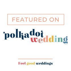 Polka Dot Wedding Feature