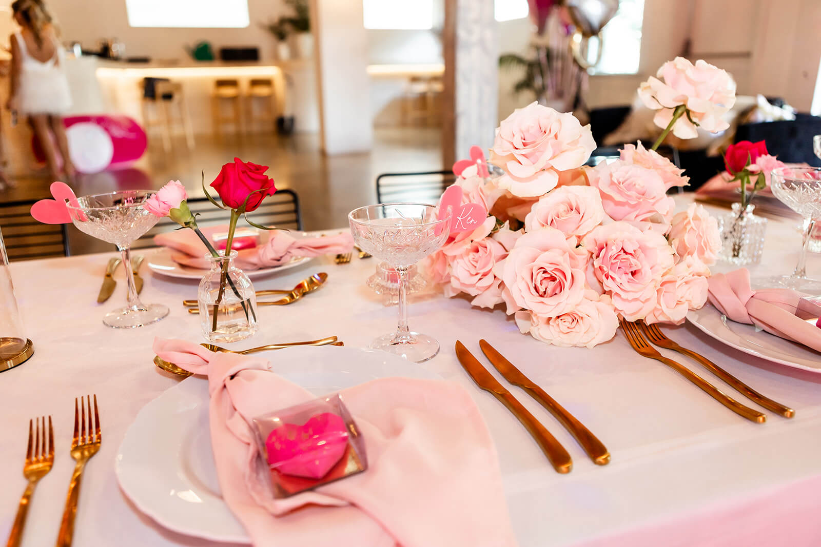 Wedding Florist Stylist Brisbane Barbie Pink Inspired Fire n Honey Images Melanie Jane Weddings and Events