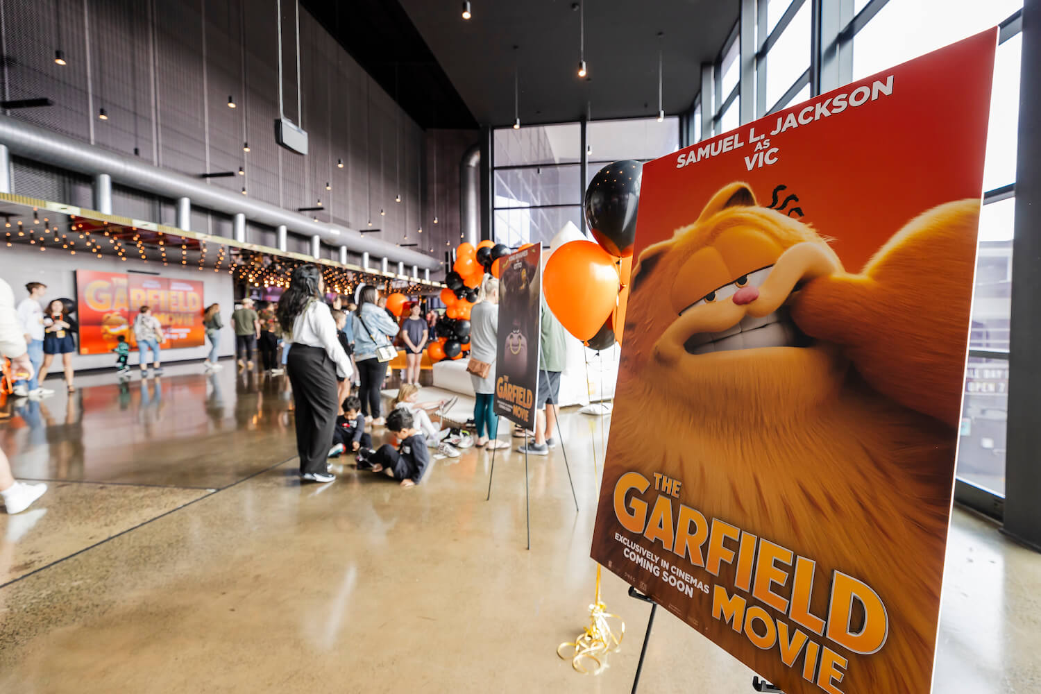 The Garfield Movie Premiere Reading Cinema Newmarket Sony Pictures Australia Vethaak Media MJWED